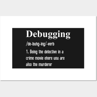 Debugging dictionary styled Definition Posters and Art